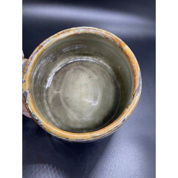 Vintage Ken Edwards Pottery El Palomar Tonala Large Quail Mug Studio Folk Art - Picture 4 of 9